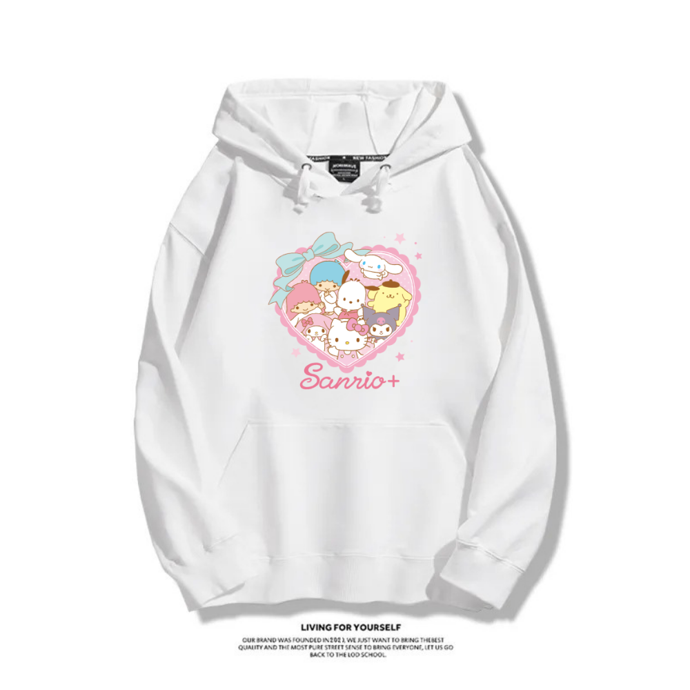 三麗歐全家福 2025秋冬新款 親子情侶裝連帽衛衣