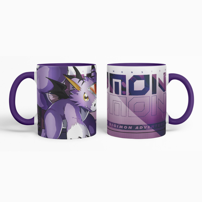 數碼寶貝 同人周邊陶瓷馬克杯