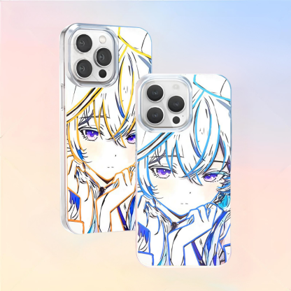 鳴潮極光金漸變防摔手機殼