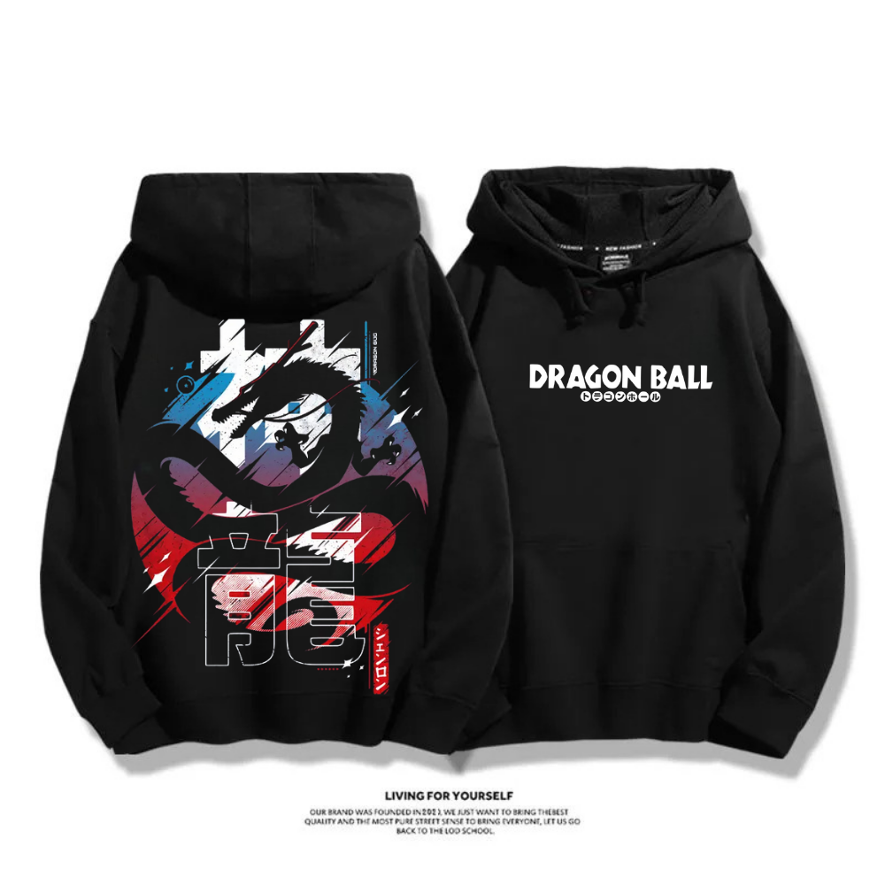 七龍珠 秋冬聯名新款 親子情侶裝連帽衛衣