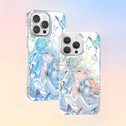 原神極光金漸變防摔手機殼