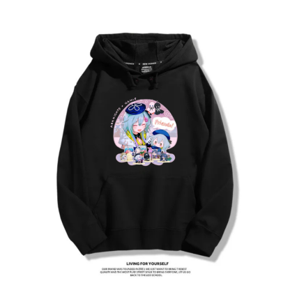 明日方舟 水月 秋冬新款 親子情侶裝連帽衛衣