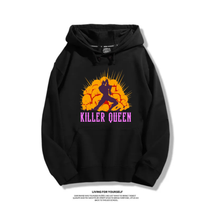 JoJo的奇妙冒險 吉良吉影 親子情侶裝連帽衛衣