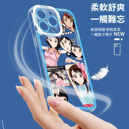 僞戀天使眼透明防摔軟殼