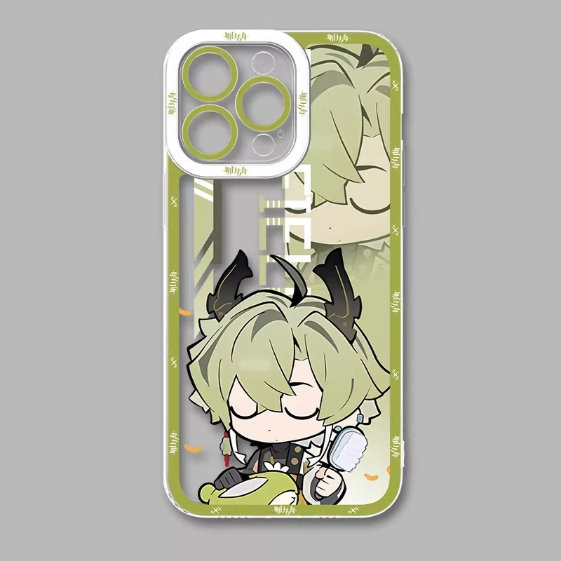 明日方舟終末帝天使眼透明防摔軟殼