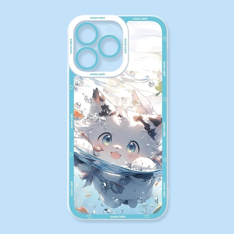 可愛萌寵天使眼透明防摔軟殼-ZUIHANG SHOP