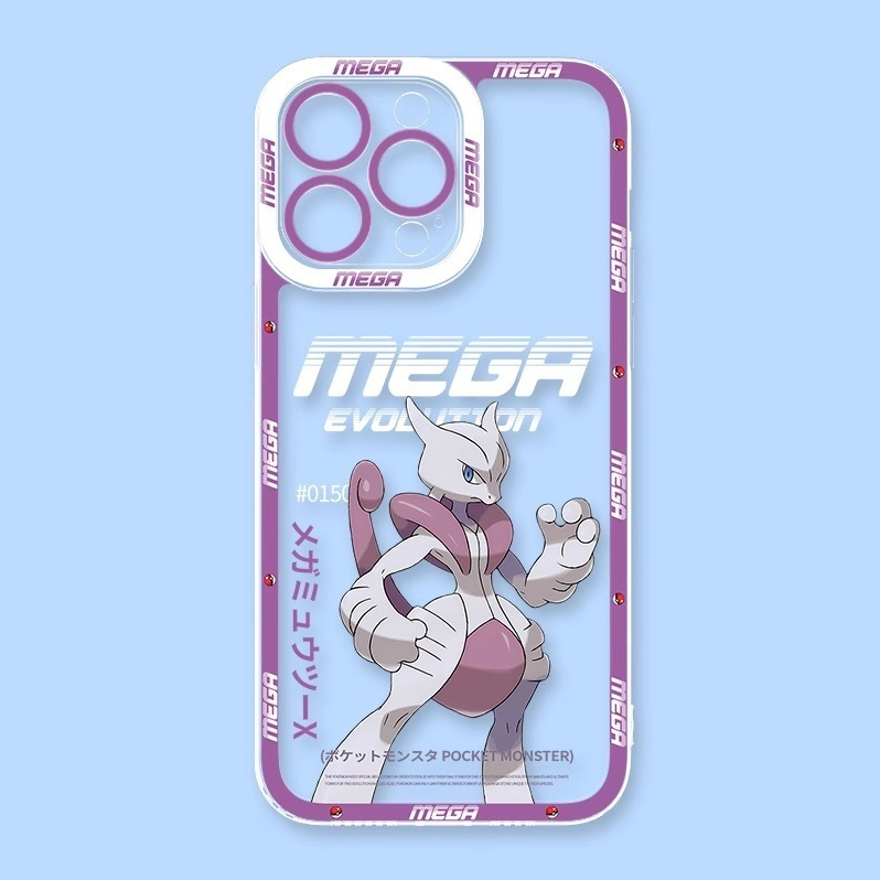 寶可夢MEGA進化天使眼透明防摔軟殼-ZUIHANG SHOP