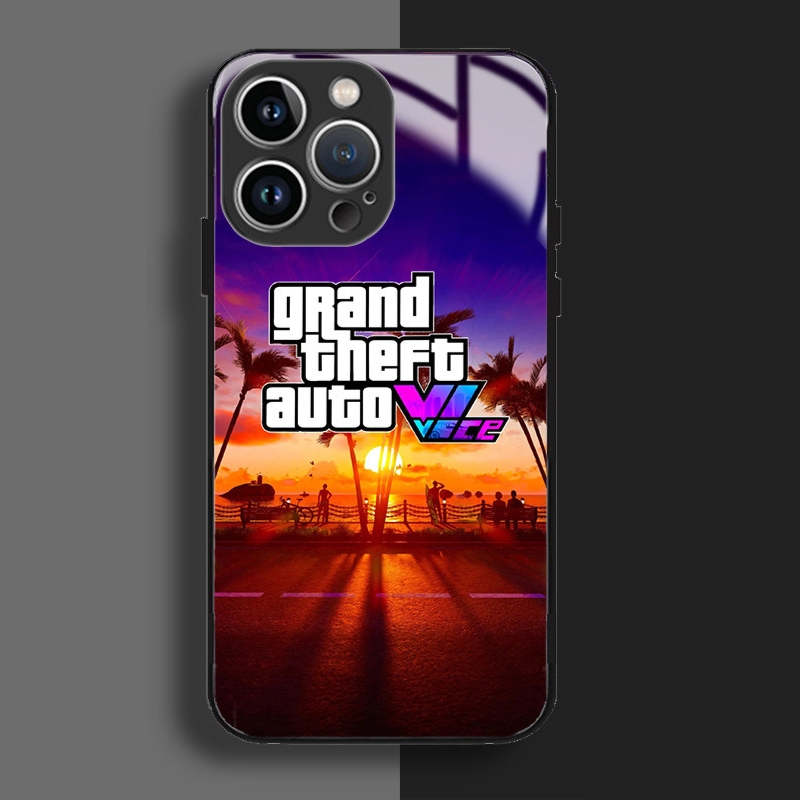 俠盜獵車手VI GTA6 高清鋼化玻璃手機殼