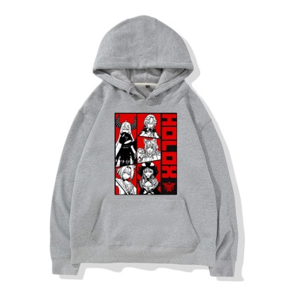 Hololive 虛擬主播 2025秋冬新款 親子情侶裝連帽衛衣