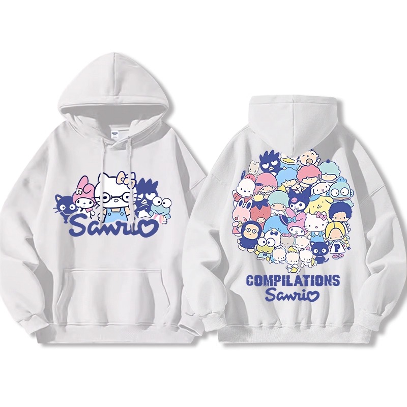 三麗鷗新款 親子情侶男女款連帽衛衣-ZUIHANG SHOP