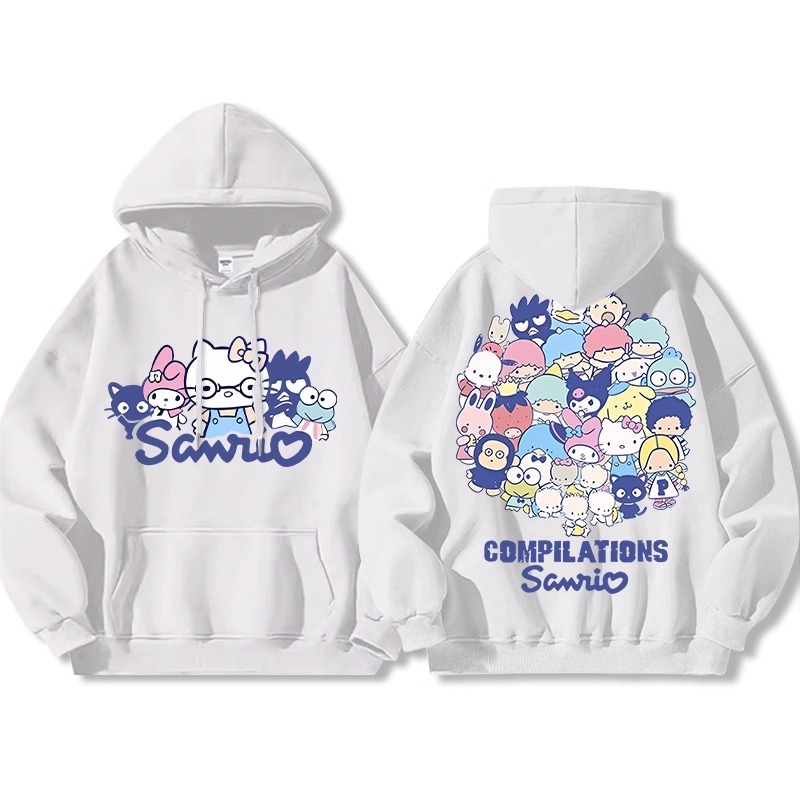 三麗鷗新款 親子情侶男女款連帽衛衣-ZUIHANG SHOP