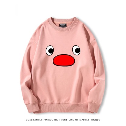 企鵝pingu 秋冬新款 親子情侶裝圓領長袖