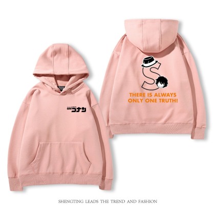 名偵探柯南 2025秋冬新款 親子情侶裝連帽衛衣