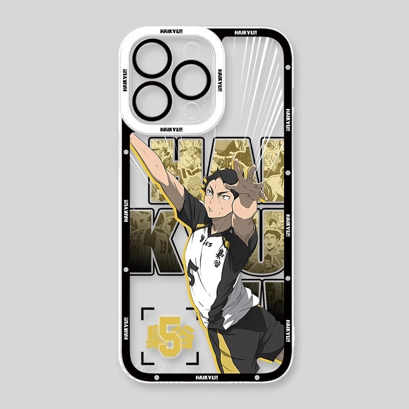 排球少年天使眼透明防摔軟殼-ZUIHANG SHOP