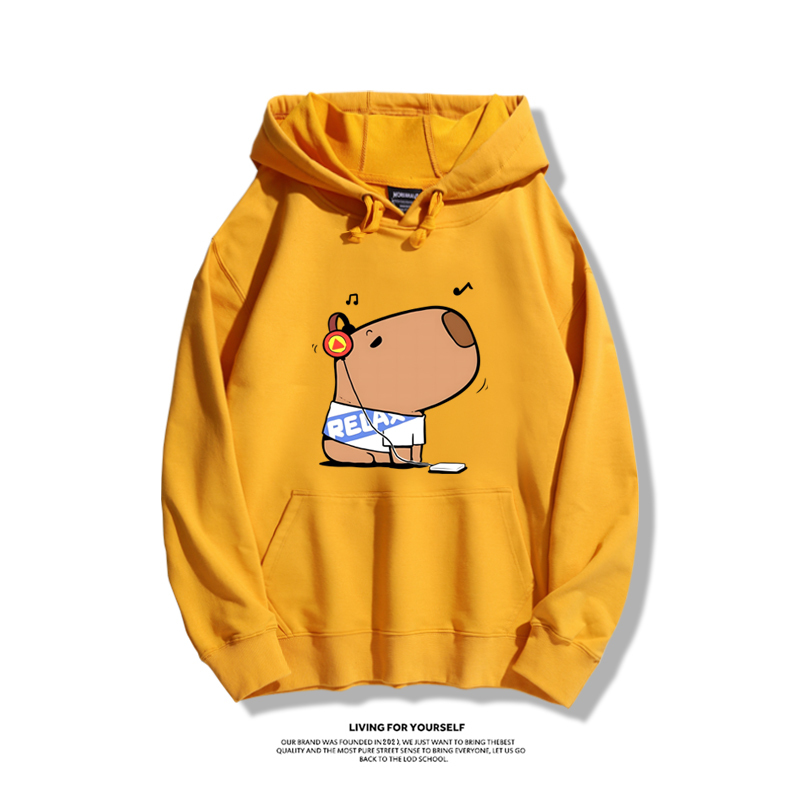 卡皮巴拉新款 親子情侶男女款連帽衛衣-ZUIHANG SHOP