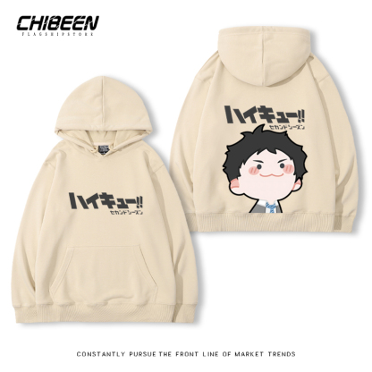 排球少年新款 親子情侶男女款連帽衛衣-ZUIHANG SHOP