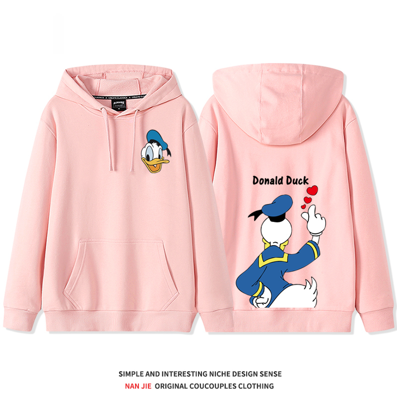 迪士尼 2025秋冬新款 親子情侶裝連帽衛衣
