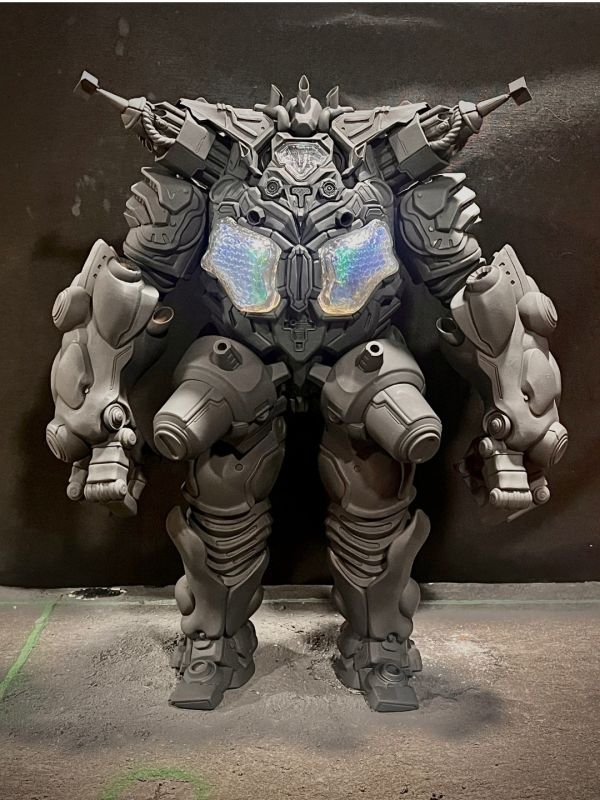 【預購】乘風工作室 怪獸降臨50再造怪獸系列《帝皇機器橋》GK白膜