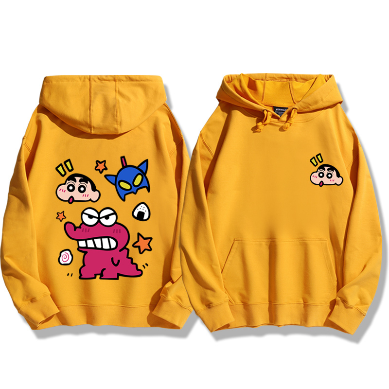 蠟筆小新新款 親子情侶男女款連帽衛衣-ZUIHANG SHOP