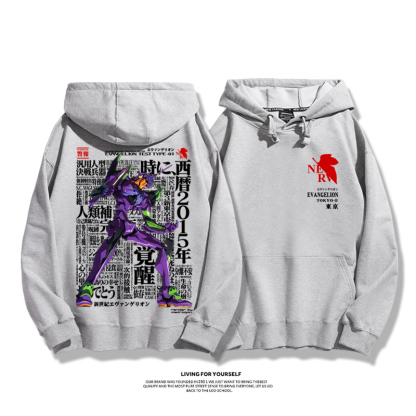 新世紀福音戰士 2025秋冬新款 親子情侶男女連帽衛衣-ZUIHANG SHOP