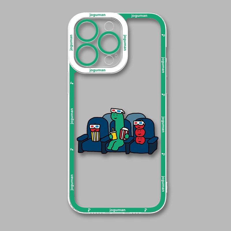 joguman小恐龍天使眼透明防摔軟殼