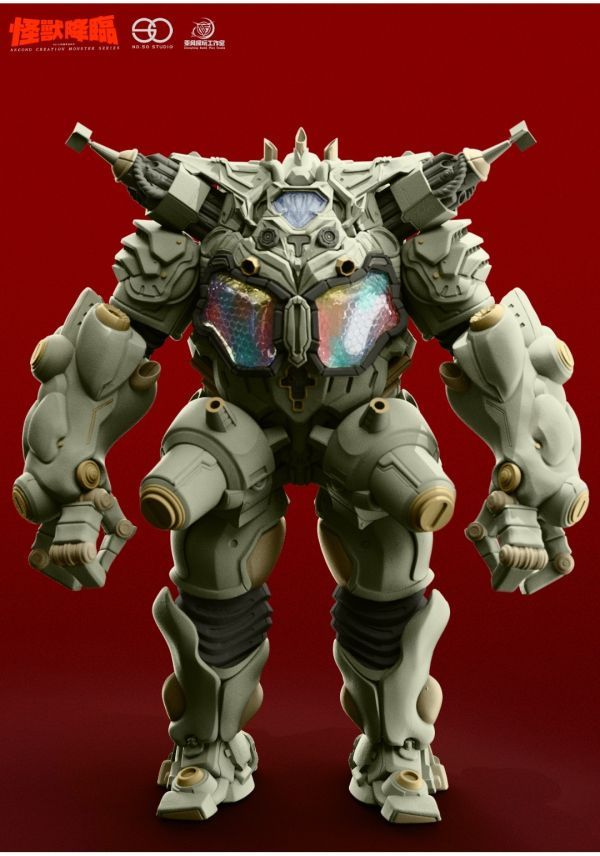 【預購】乘風工作室 怪獸降臨50再造怪獸系列《帝皇機器橋》GK白膜
