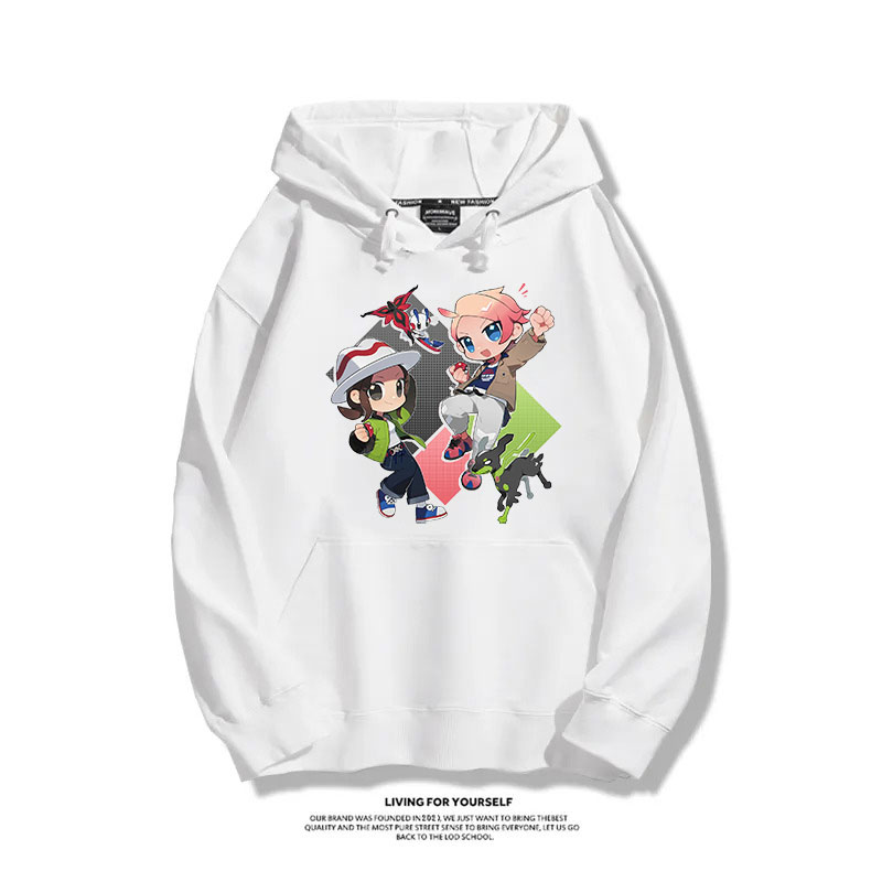 寶可夢新款 2025秋冬新款 親子情侶男女連帽衛衣