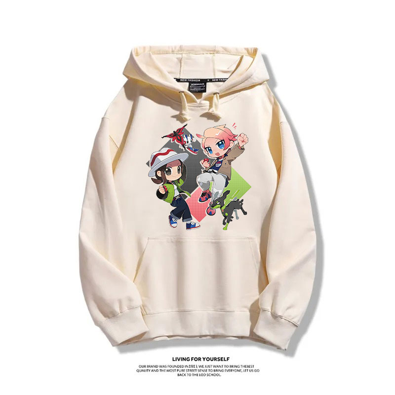 寶可夢新款 2025秋冬新款 親子情侶男女連帽衛衣