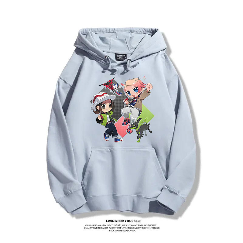 寶可夢新款 2025秋冬新款 親子情侶男女連帽衛衣