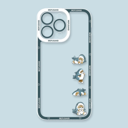 Mofusand貓貓天使眼透明防摔軟殼-ZUIHANG SHOP