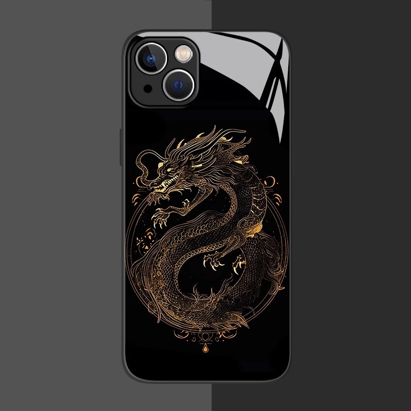 國潮黑龍新款高清全包防摔玻璃殼-ZUIHANG SHOP