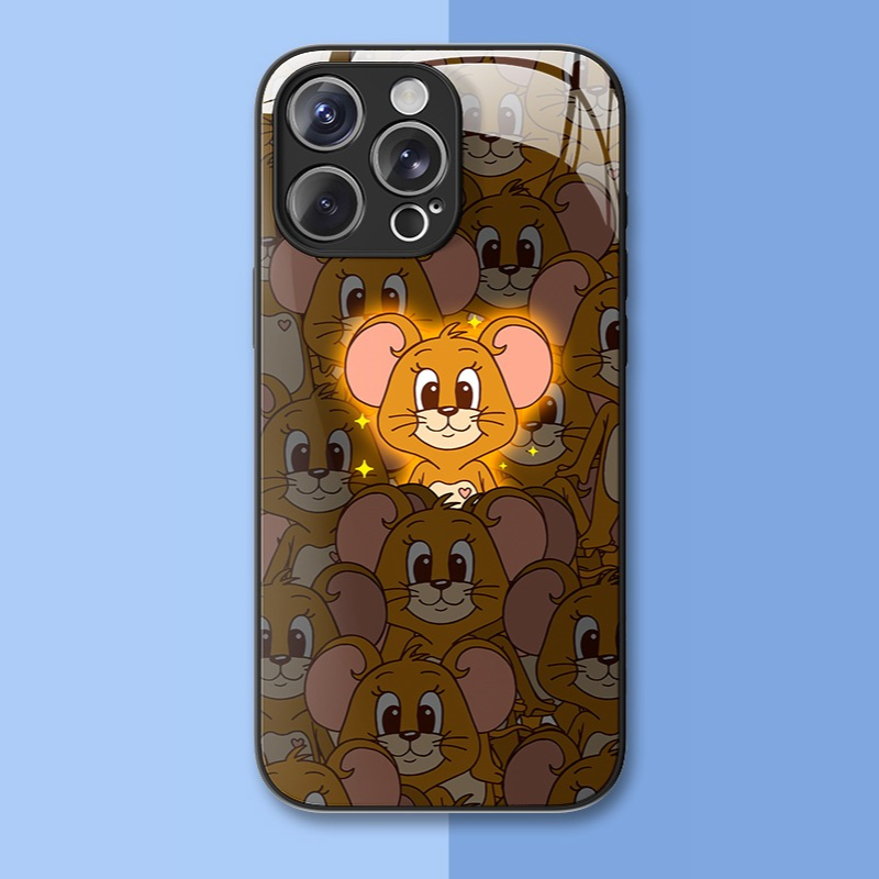 情侶系列新款高清全包防摔玻璃殼-ZUIHANG SHOP