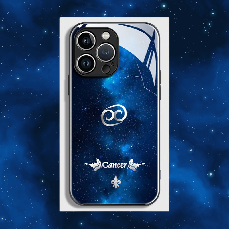 十二星座新款高清全包防摔玻璃殼-ZUIHANG SHOP