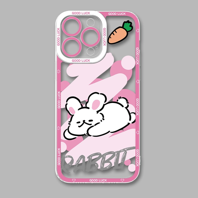 Q版動物天使眼透明防摔軟殼-ZUIHANG SHOP