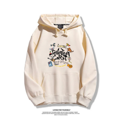 SEVENTEEN 2025秋冬新款 親子情侶男女連帽衛衣