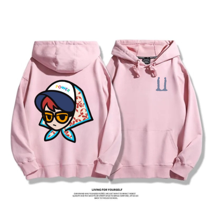 GD權志龍 2025秋冬新款 親子情侶男女連帽衛衣