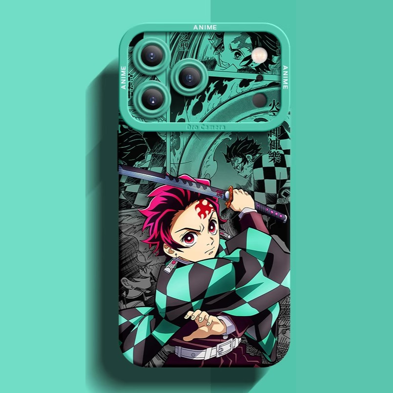 鬼滅之刃液態矽膠全包防摔軟殼