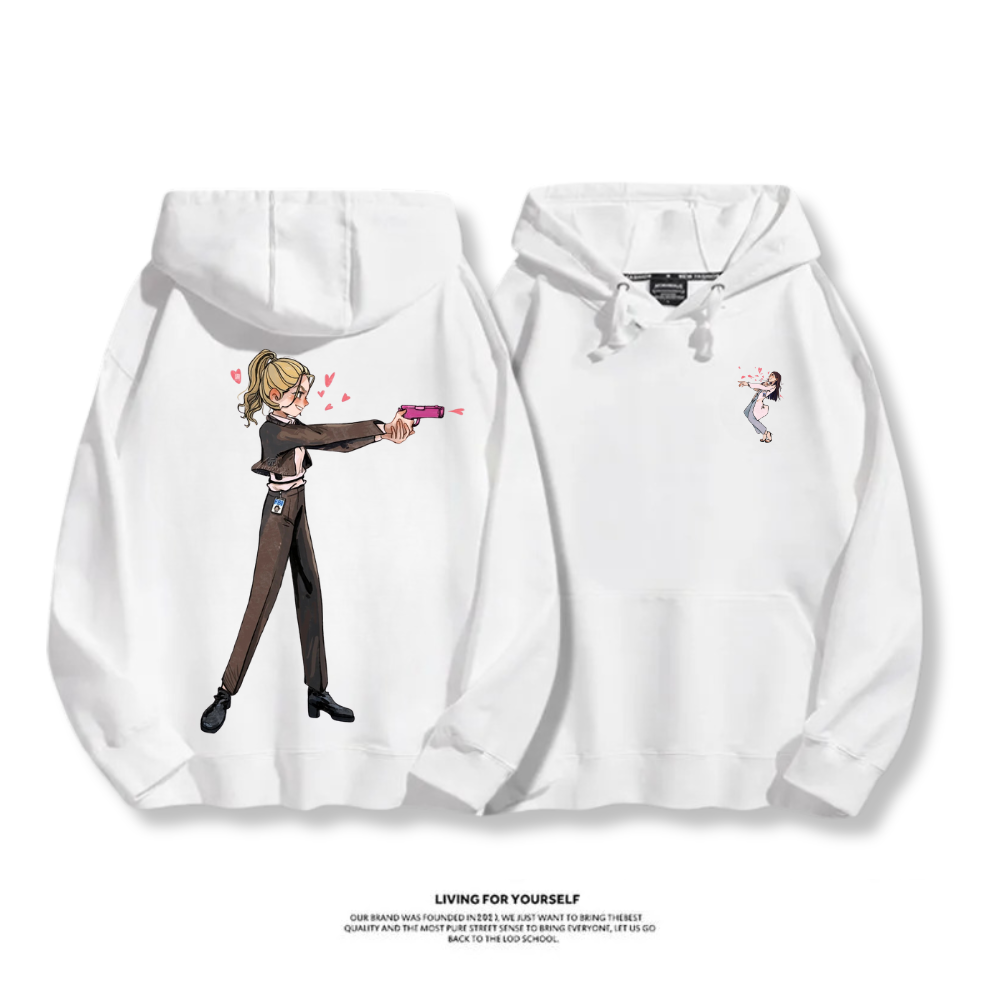 LINGORM 2025秋冬新款 親子情侶男女連帽衛衣