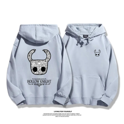 空洞騎士 2025秋冬新款 親子情侶男女連帽衛衣