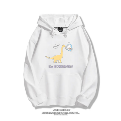 我是哆啦A夢 2025秋冬新款 親子情侶裝連帽衛衣