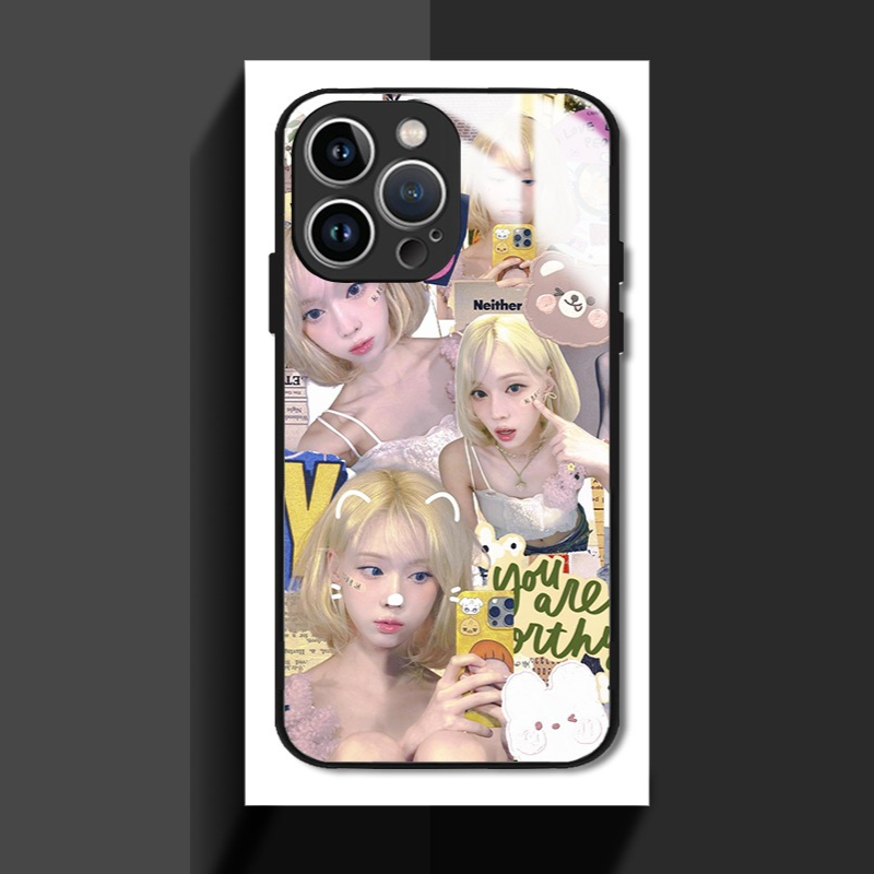 Aespa新款高清全包防摔玻璃殼