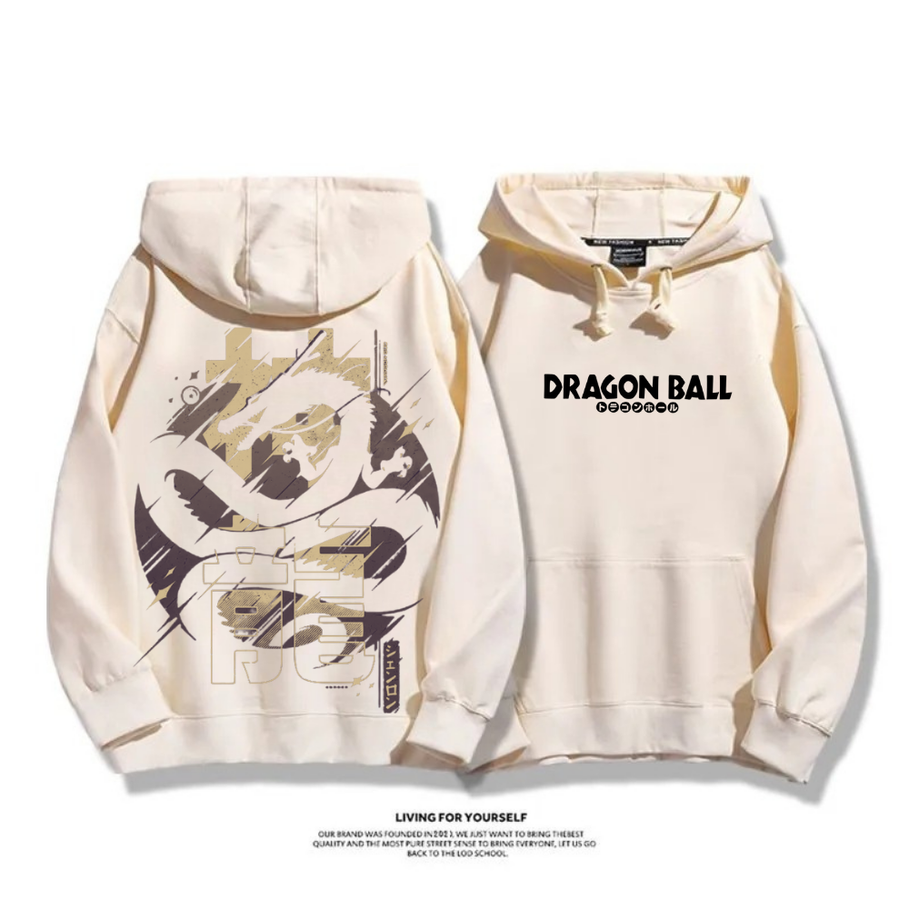 七龍珠 秋冬聯名新款 親子情侶裝連帽衛衣