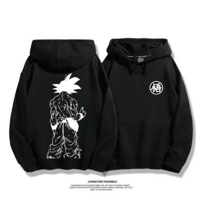 七龍珠 秋冬聯名新款 親子情侶裝連帽衛衣