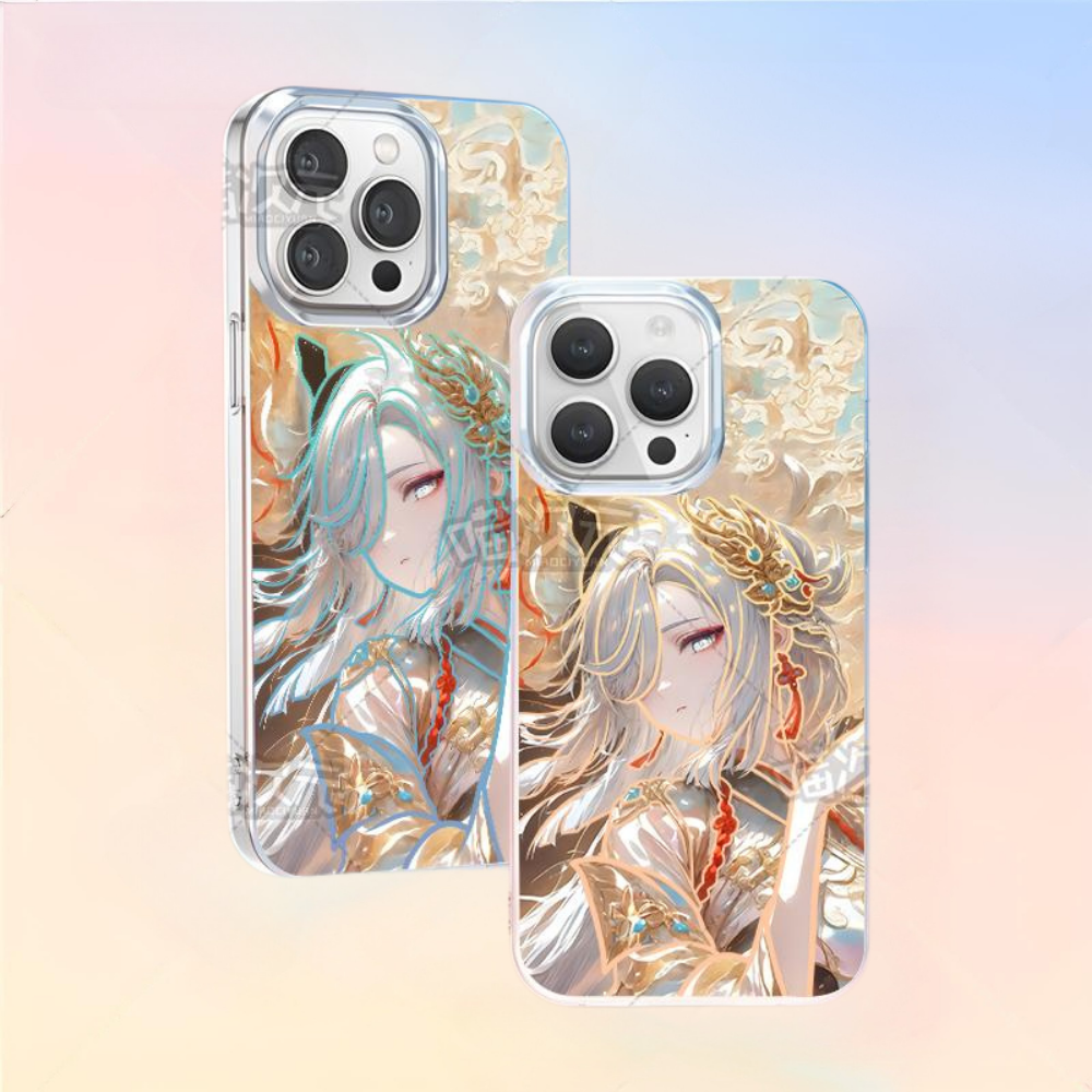 原神極光金漸變防摔手機殼