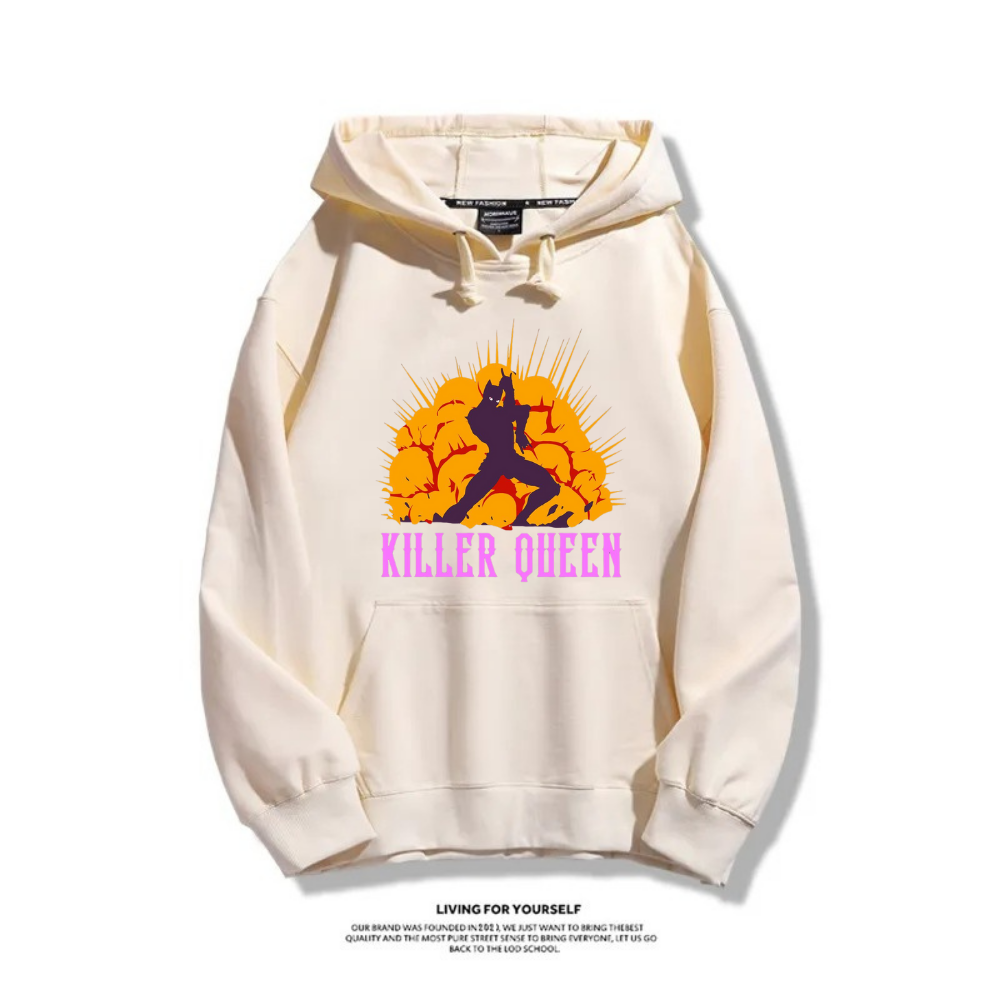 JoJo的奇妙冒險 吉良吉影 親子情侶裝連帽衛衣