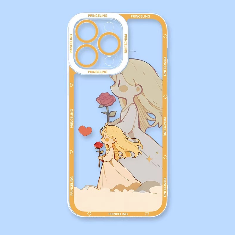 小王子天使眼透明防摔軟殼