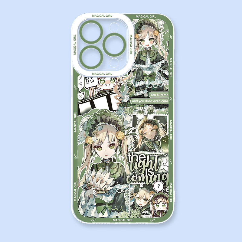 魔女審判天使眼透明防摔軟殼