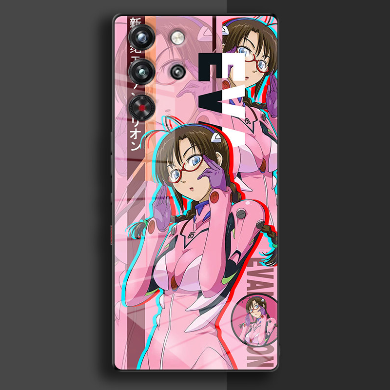 紅魔新世紀福音戰士EVA鋼化玻璃手機殼