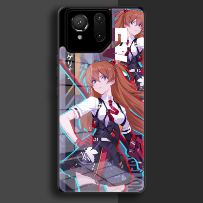 ROG新世紀福音戰士鋼化玻璃手機殼