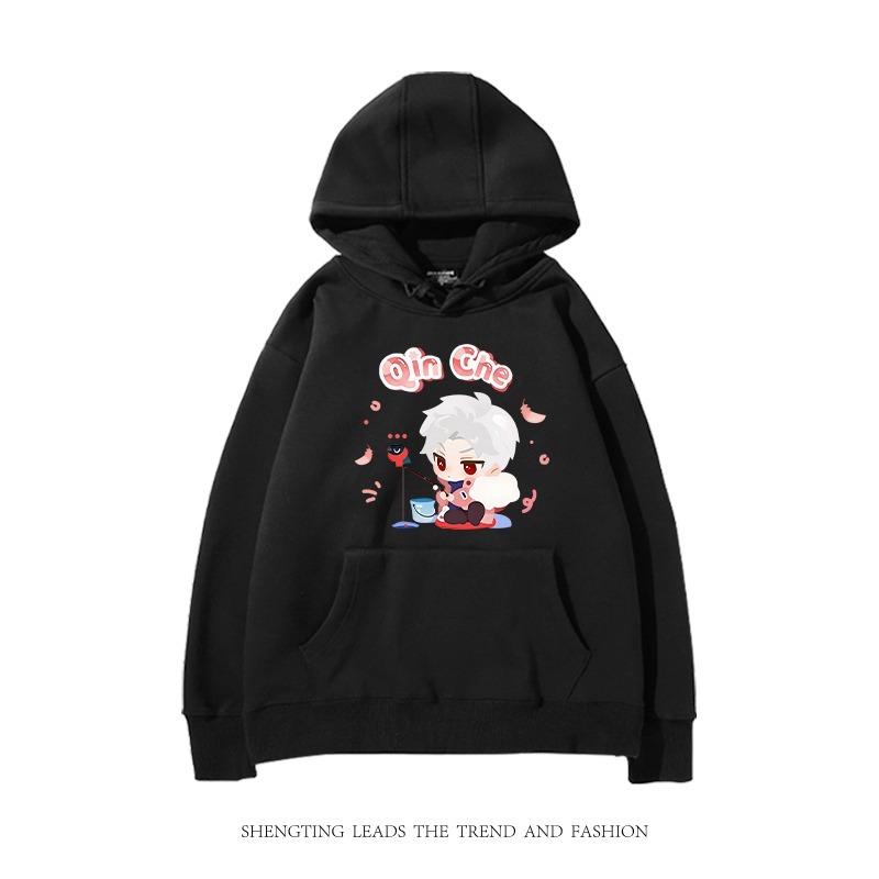 戀與深空漫冬行記 2025秋冬新款 親子情侶裝連帽衛衣